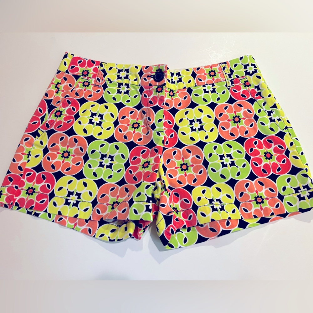 Crown & Ivy Colorful Patterned Women's Shorts